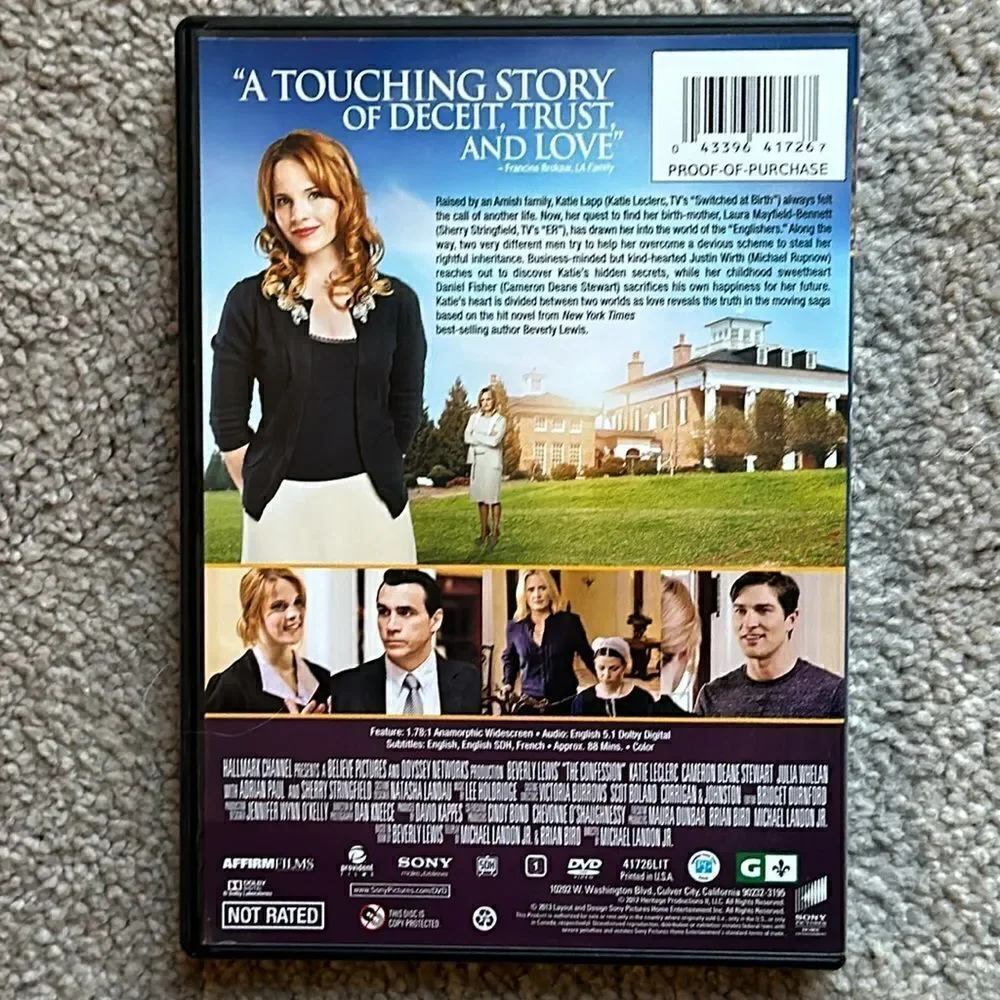 “Beverly Lewis’ The Confession” DVD
